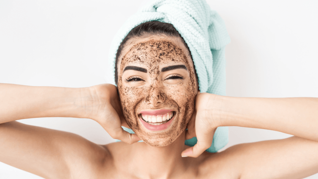 Coffee face scrub

